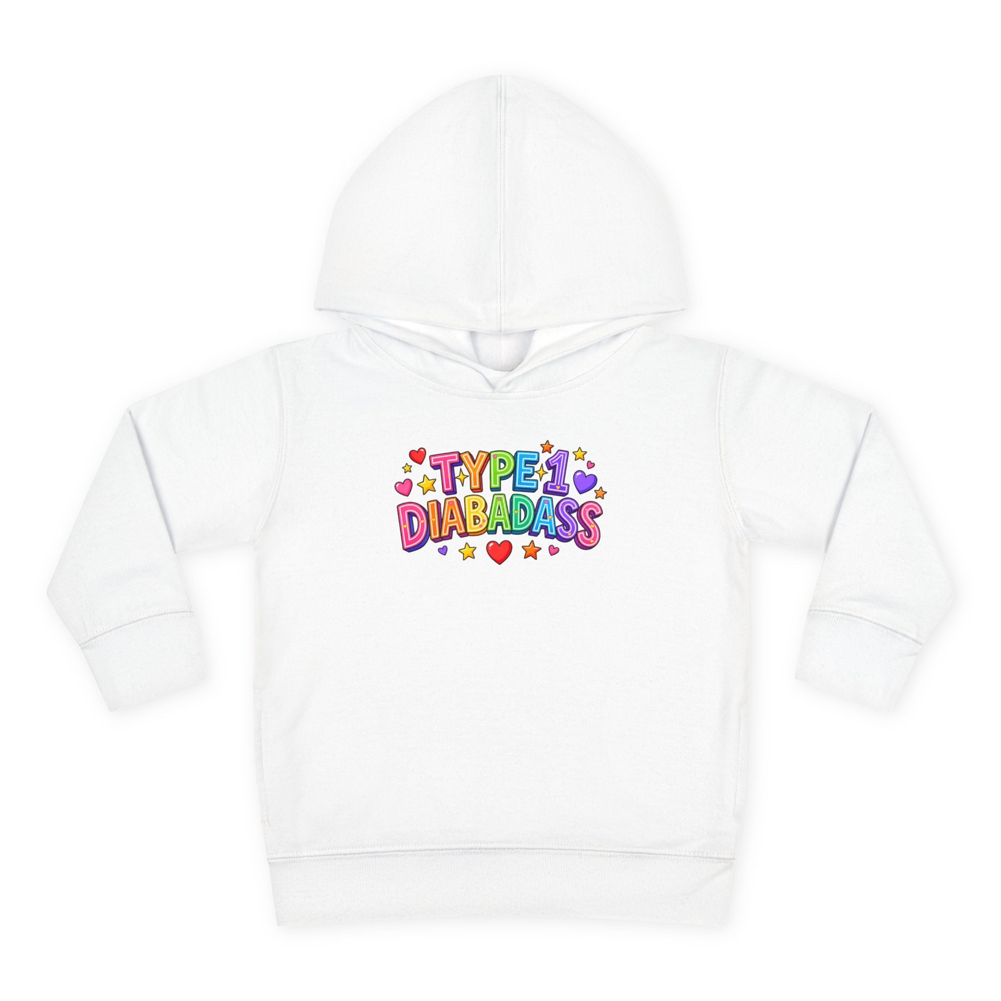 “Type 1 Diabadass” Toddler Hoodie