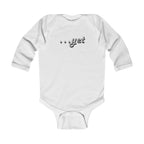 “The Power Of …Yet” Infant Long Sleeve Onesie