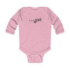 “The Power Of …Yet” Infant Long Sleeve Onesie