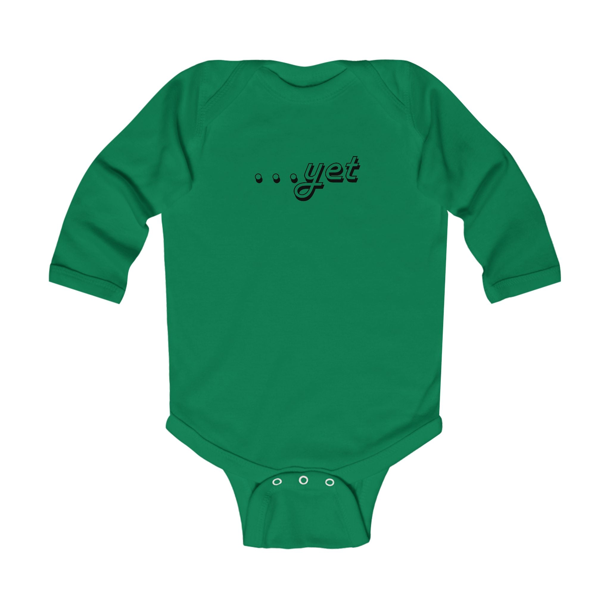 “The Power Of …Yet” Infant Long Sleeve Onesie
