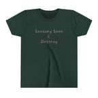 “Sensory Seek & Destroy” Youth Tee