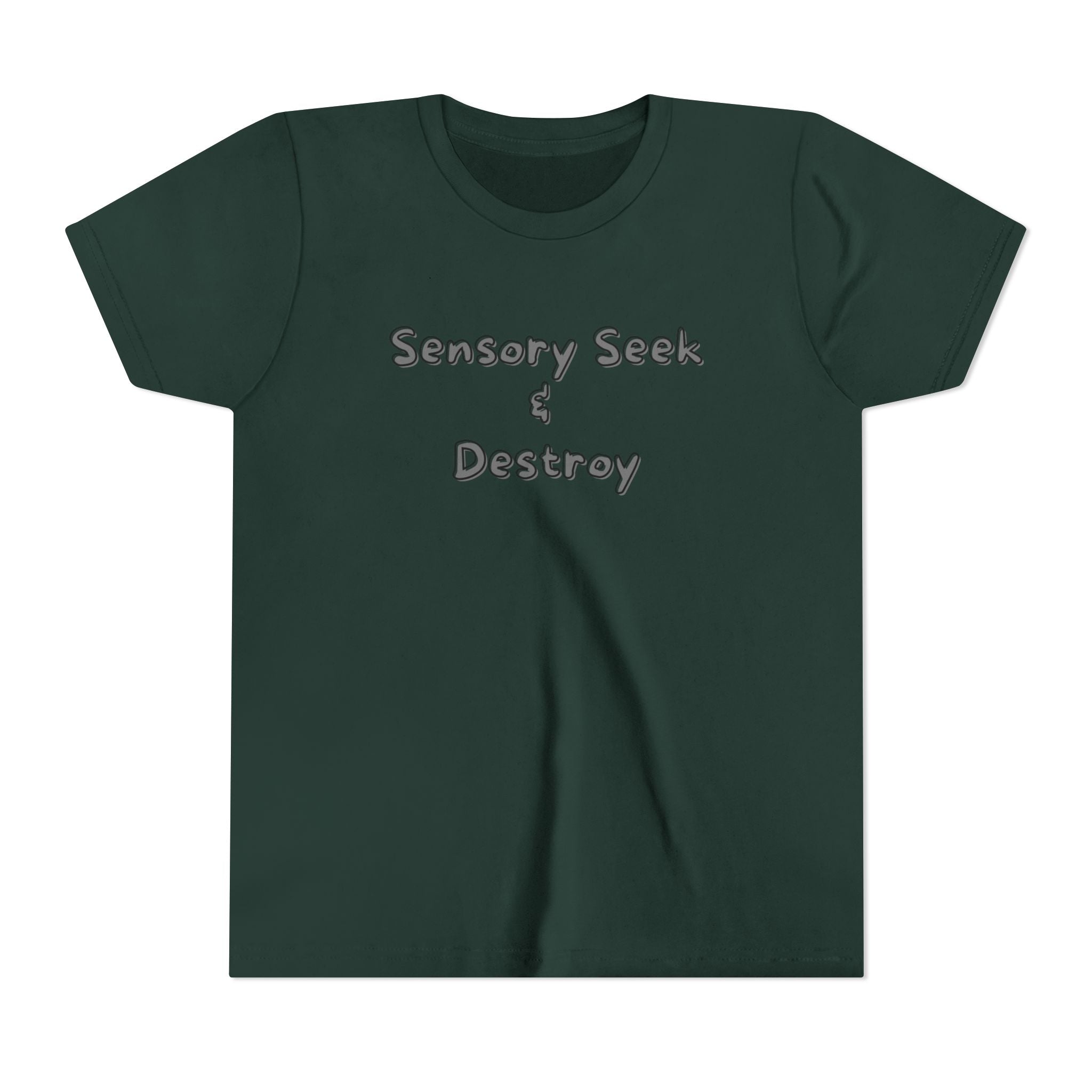 “Sensory Seek & Destroy” Youth Tee