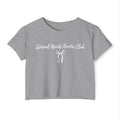 “Special Needs Auntie Club” Women’s Crop Top