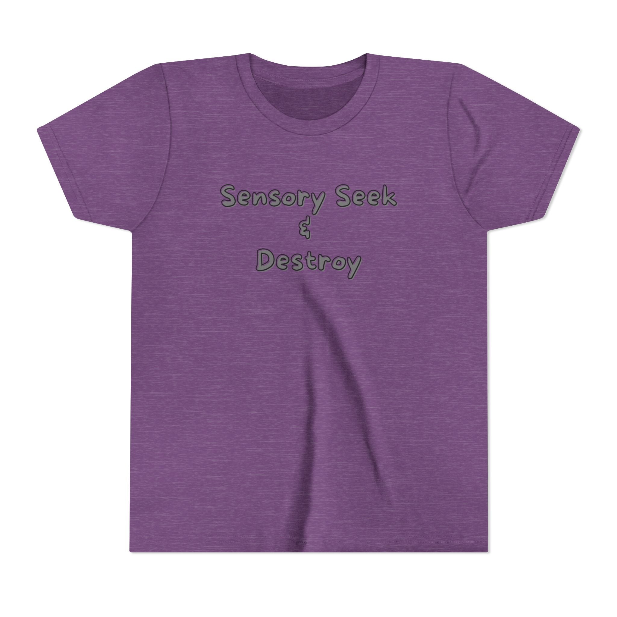 “Sensory Seek & Destroy” Youth Tee
