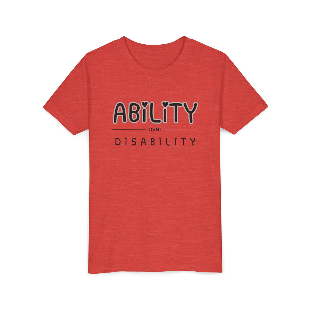 “Ability Over Disability” Youth Tee