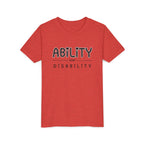 “Ability Over Disability” Youth Tee