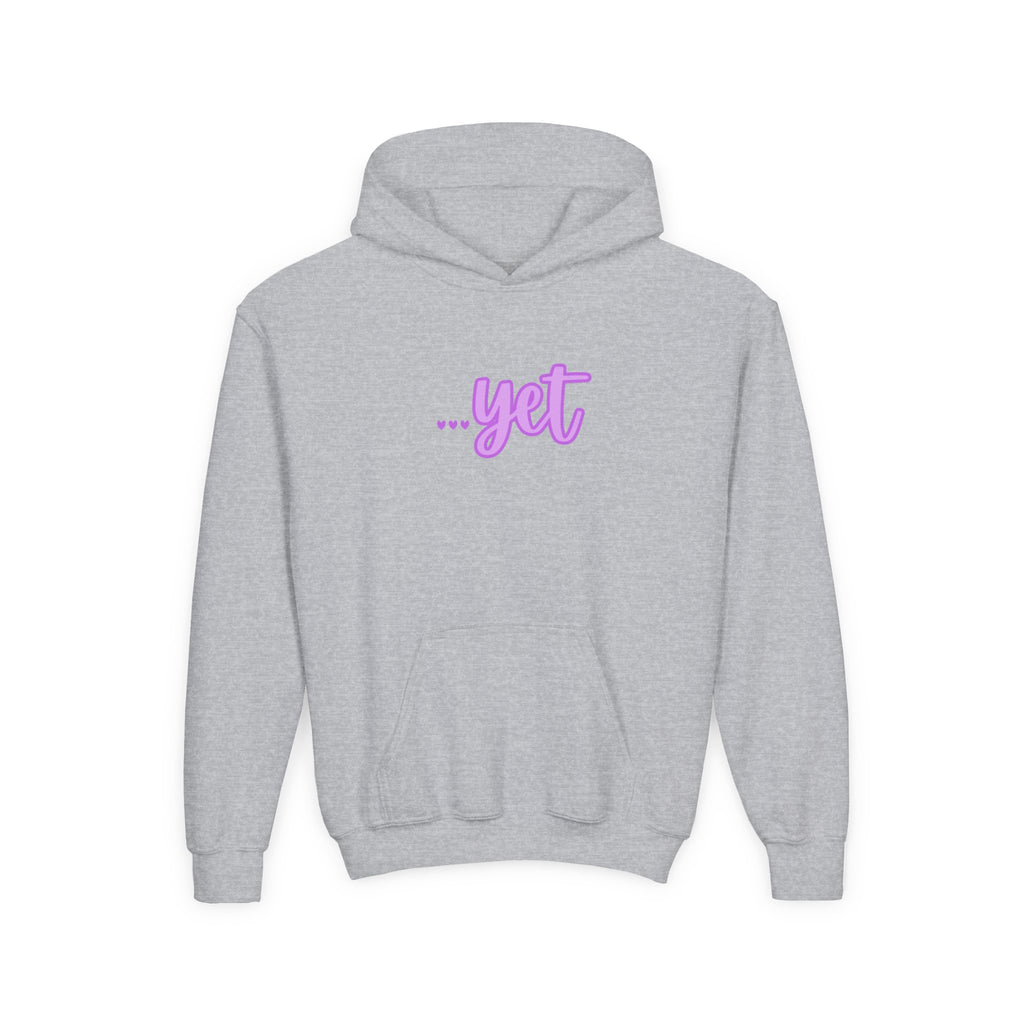"The Power Of ...Yet (Hearts)" Youth Hoodie
