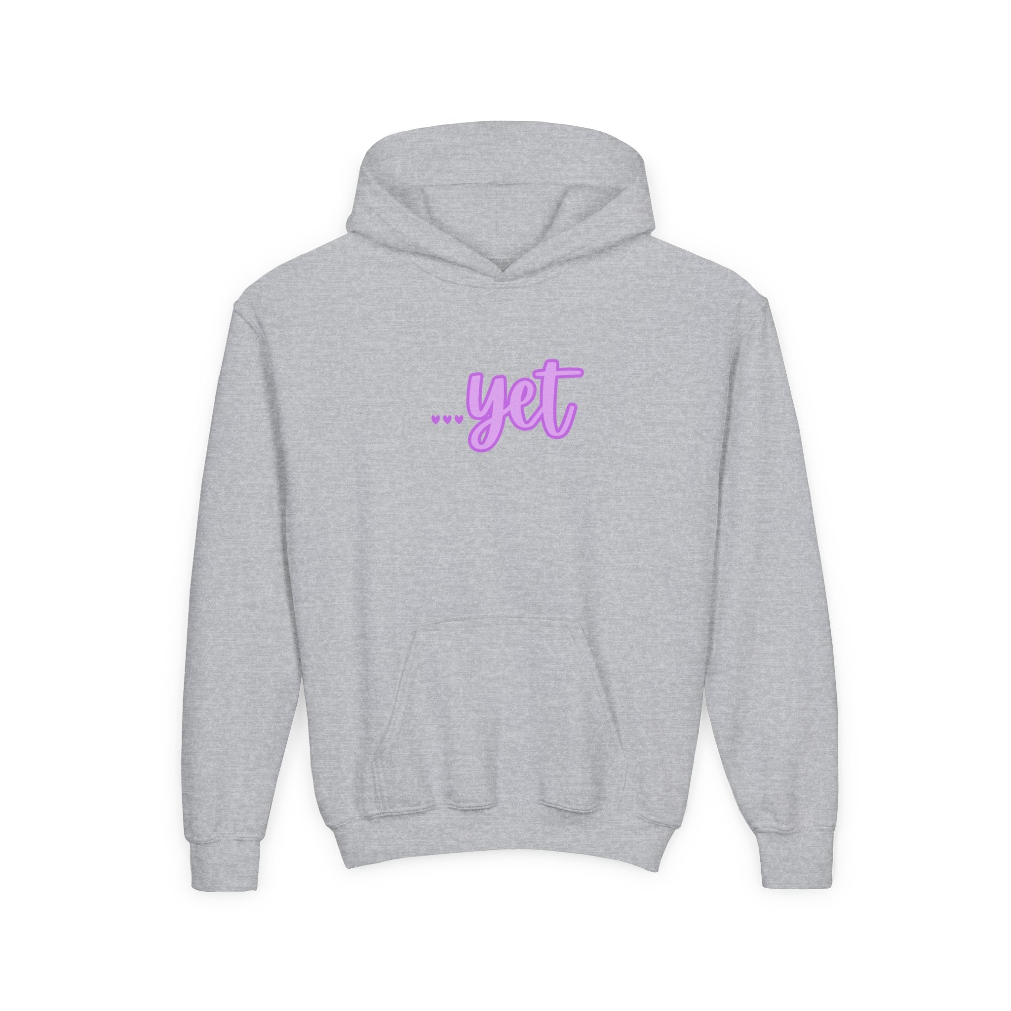 "The Power Of ...Yet (Hearts)" Youth Hoodie
