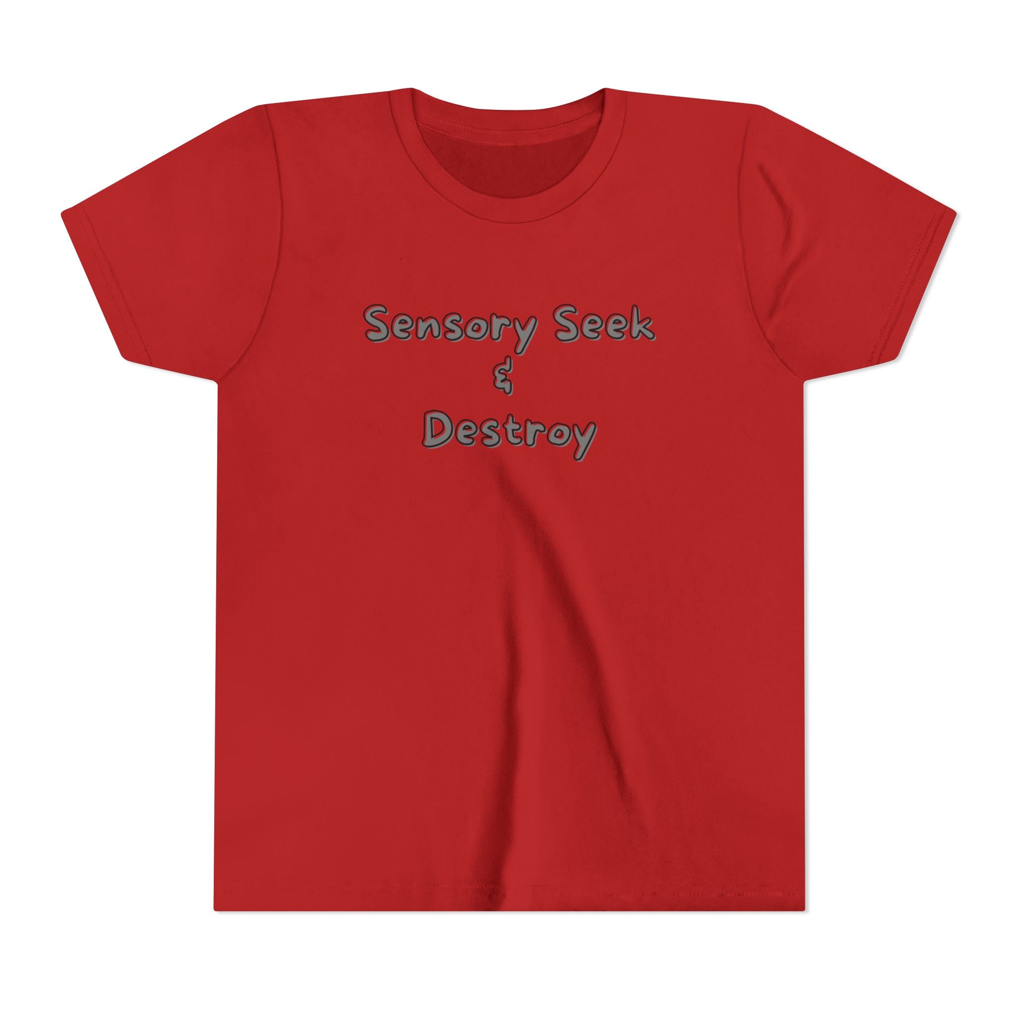 “Sensory Seek & Destroy” Youth Tee