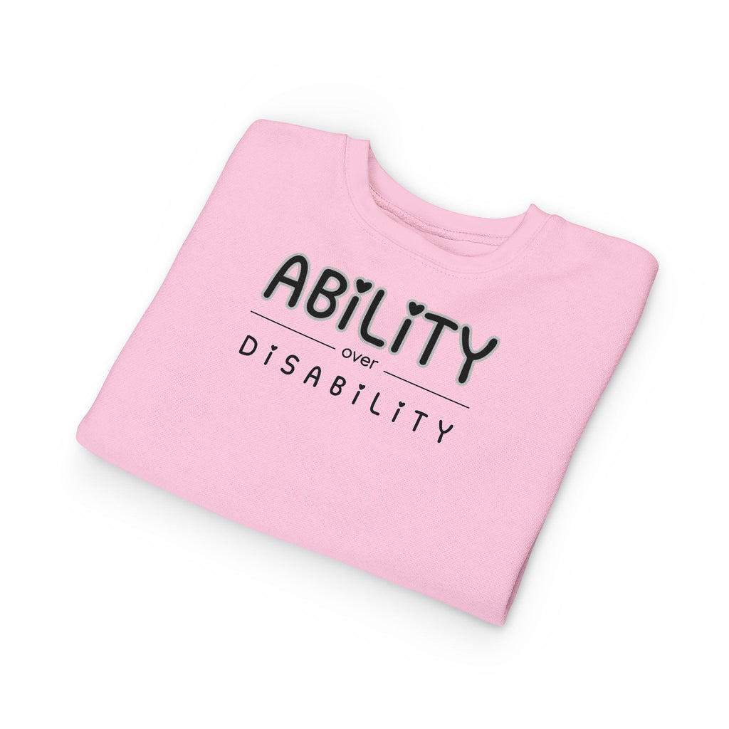 “Ability Over Disability” Toddler Sweater