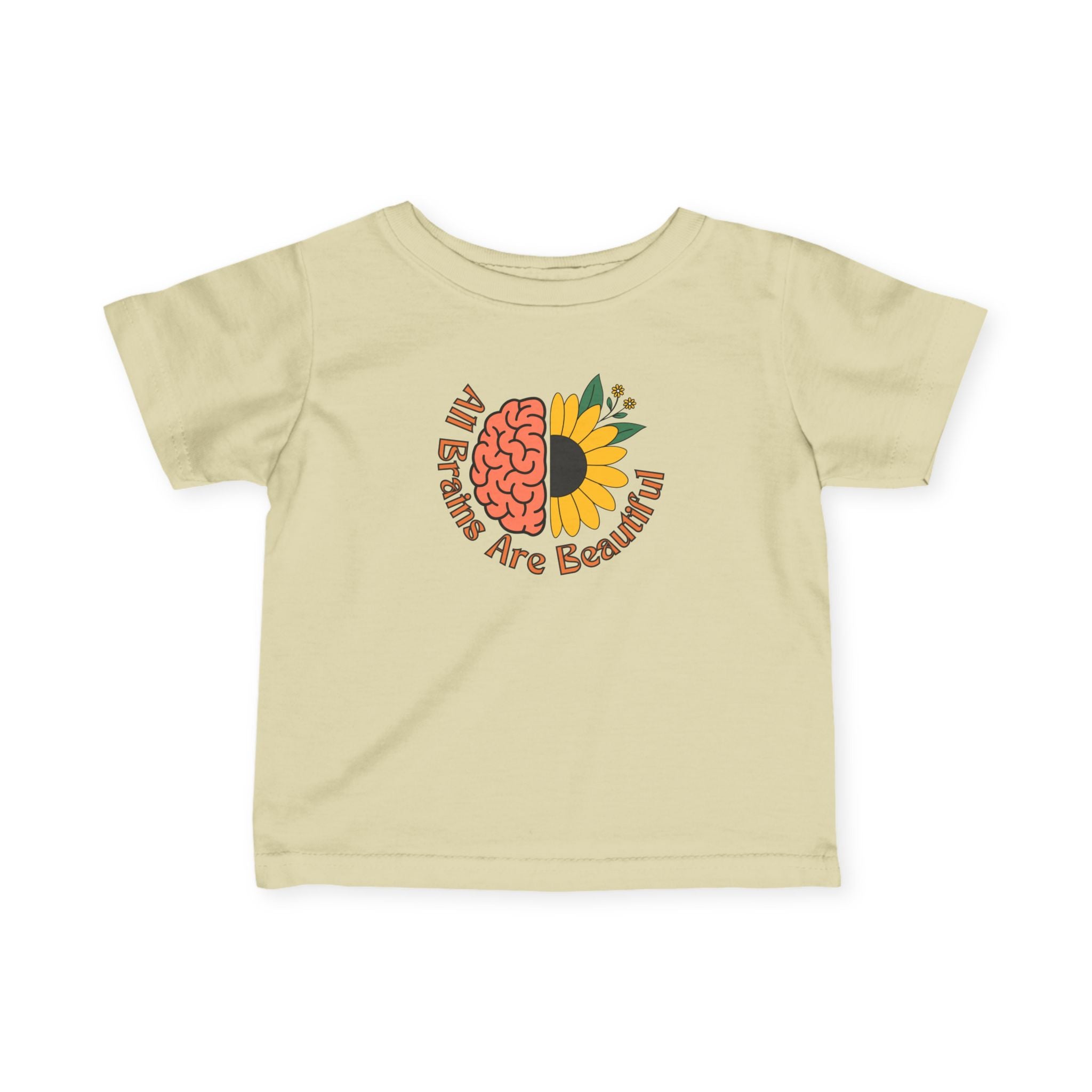 “All Brains Are Beautiful” Infant Tee