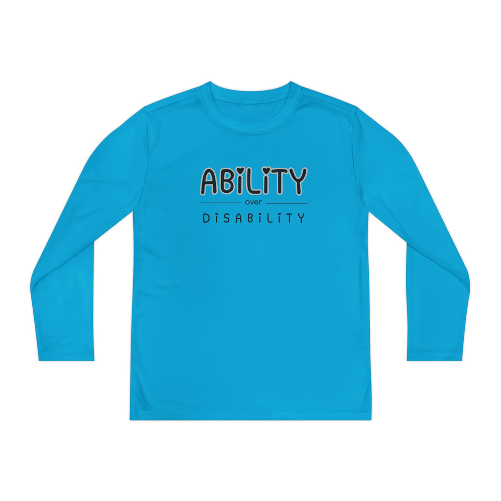 “Ability Over Disability” Youth Long Sleeve