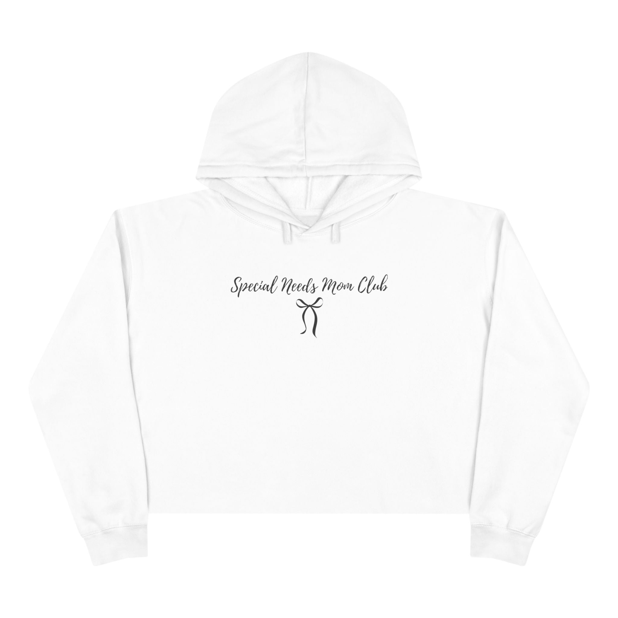 "Special Needs Mom Club" Women’s Cropped Hoodie