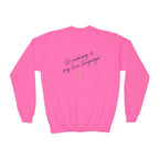 “Screaming Is My Love Language” Youth Sweater