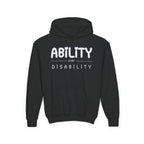 “Ability Over Disability” Youth Hoodie
