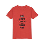 “Keep Calm & Stim On” Youth Tee
