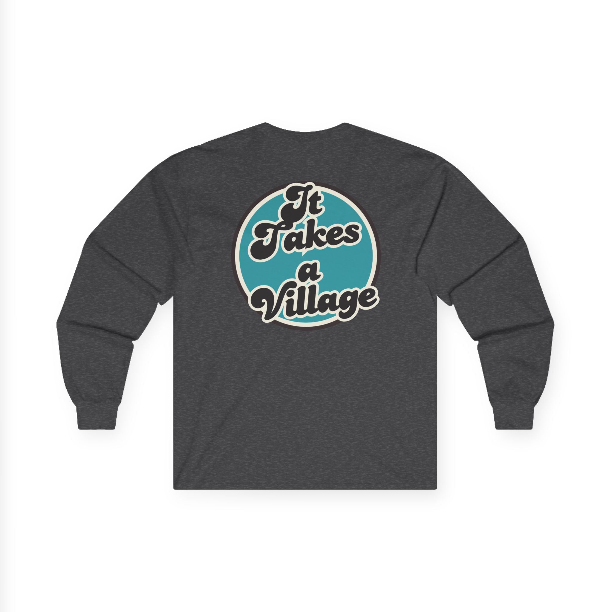 “It Takes A Village, SNPC Ally” Men’s Long Sleeve