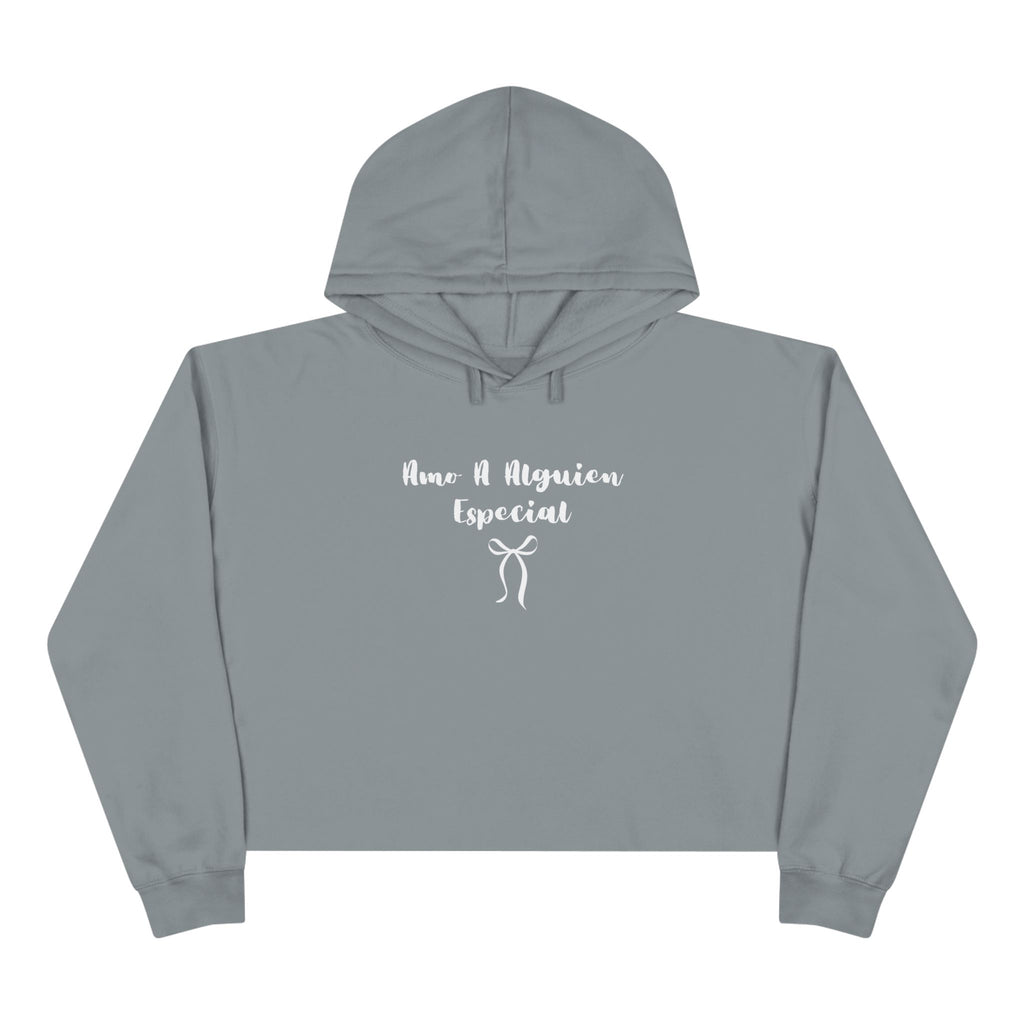 “Amo A Alguien Especial” Women’s Cropped Hoodie