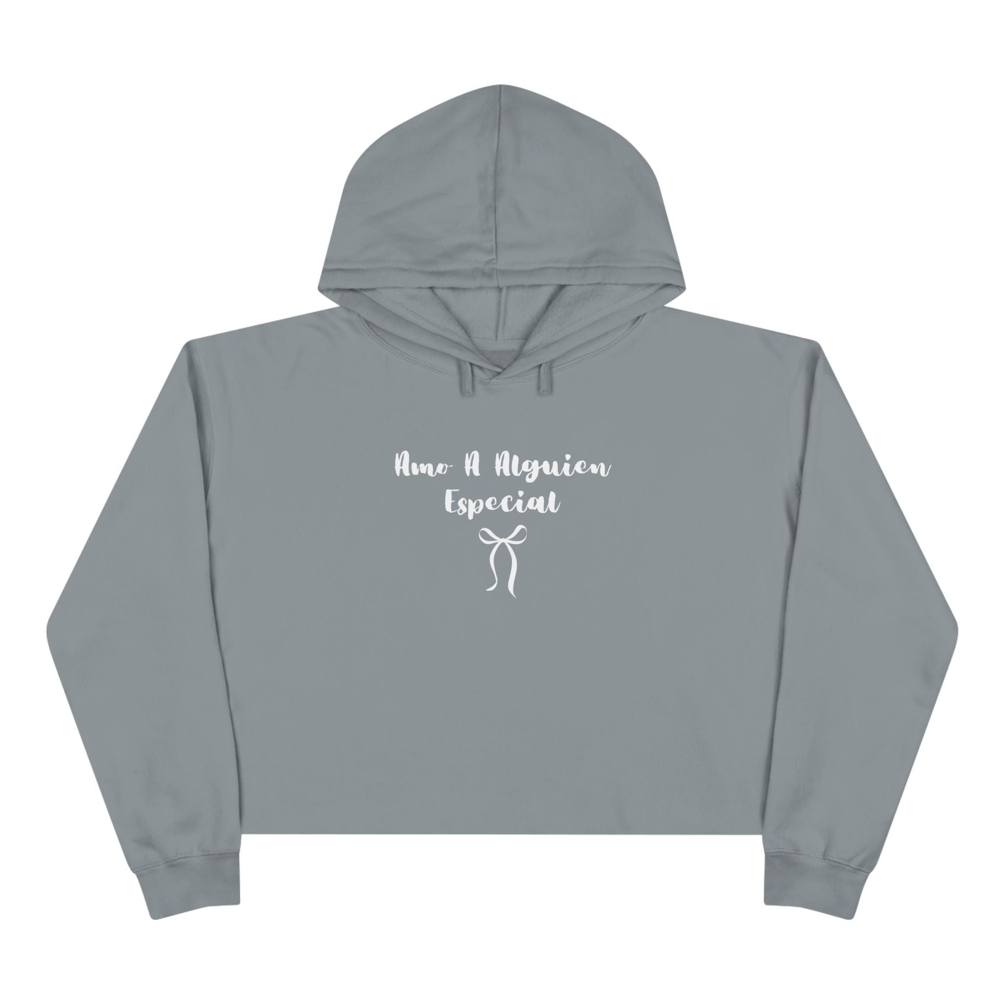 “Amo A Alguien Especial” Women’s Cropped Hoodie