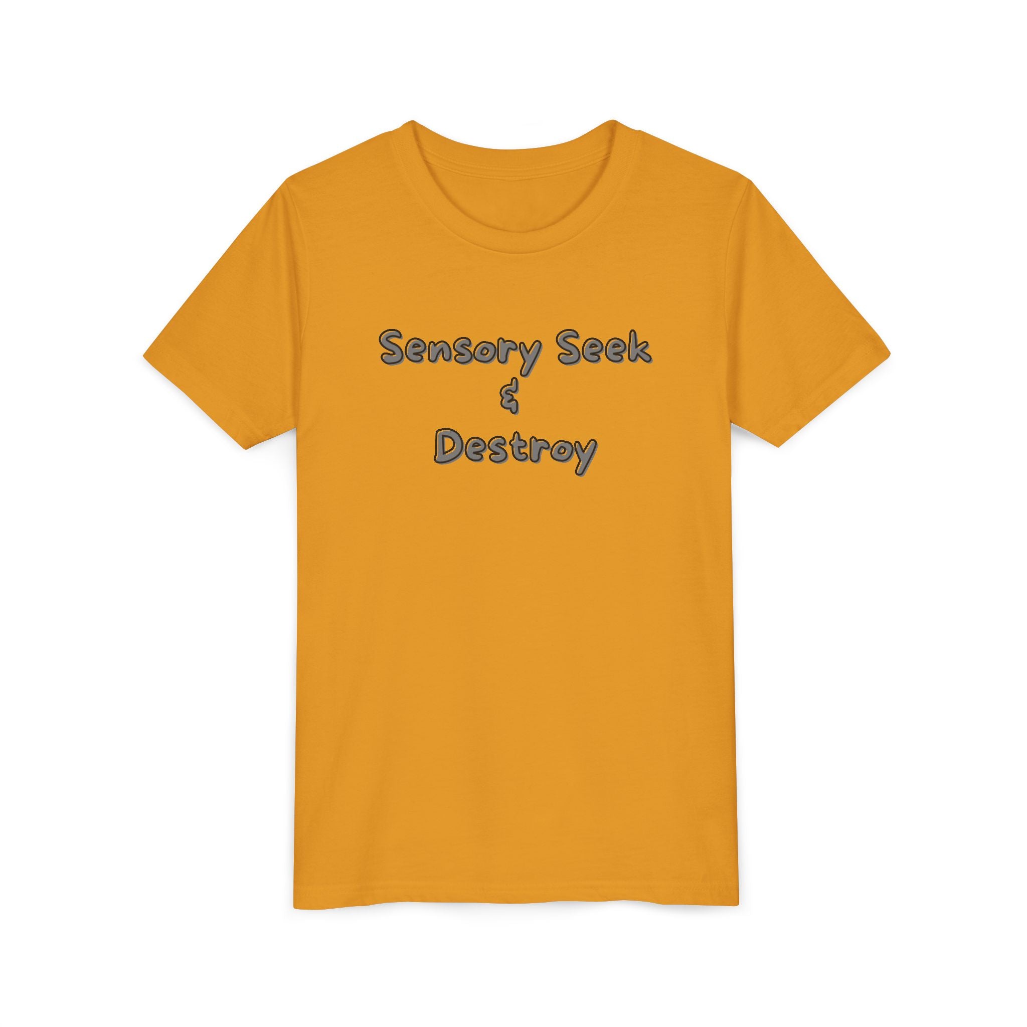 “Sensory Seek & Destroy” Youth Tee