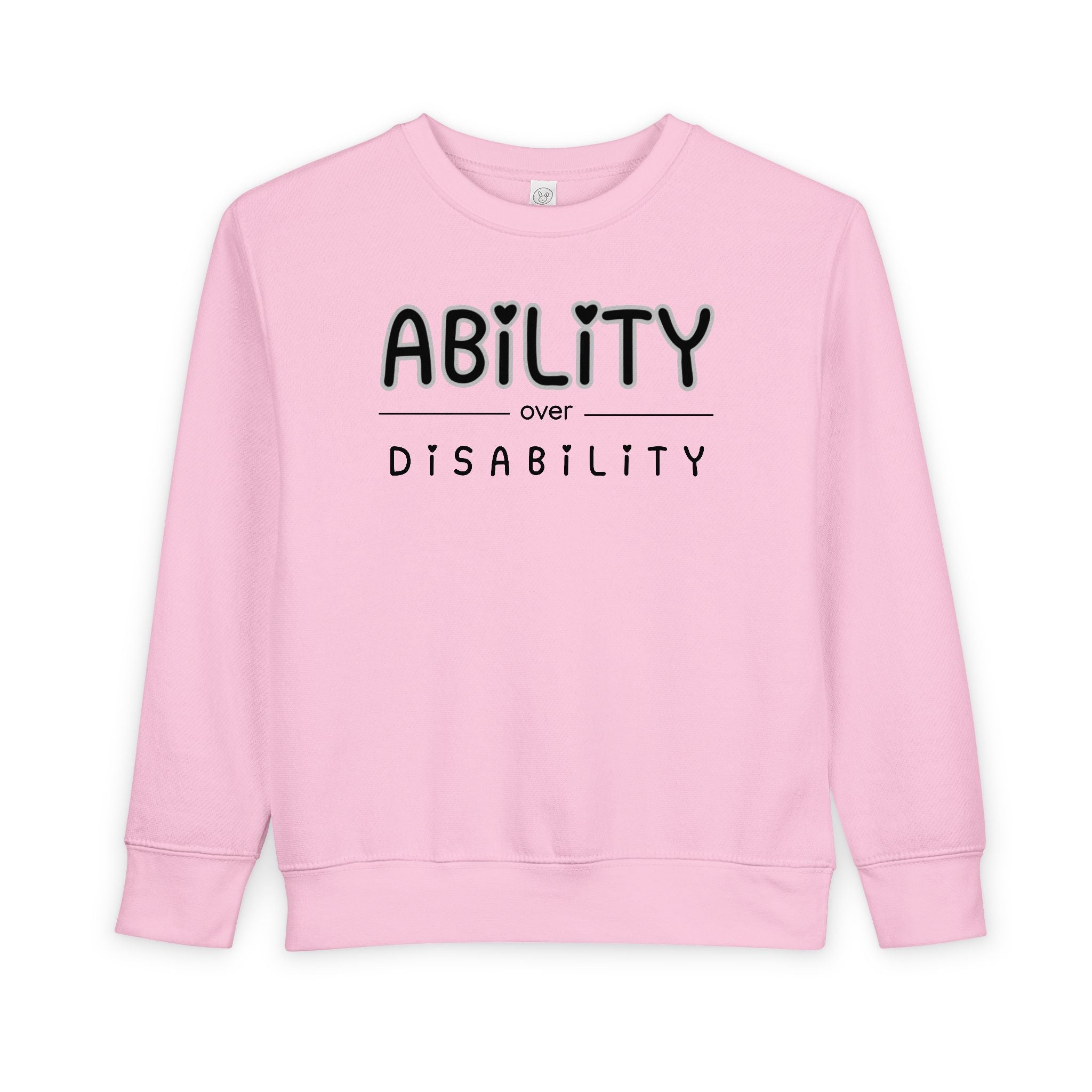 “Ability Over Disability” Toddler Sweater