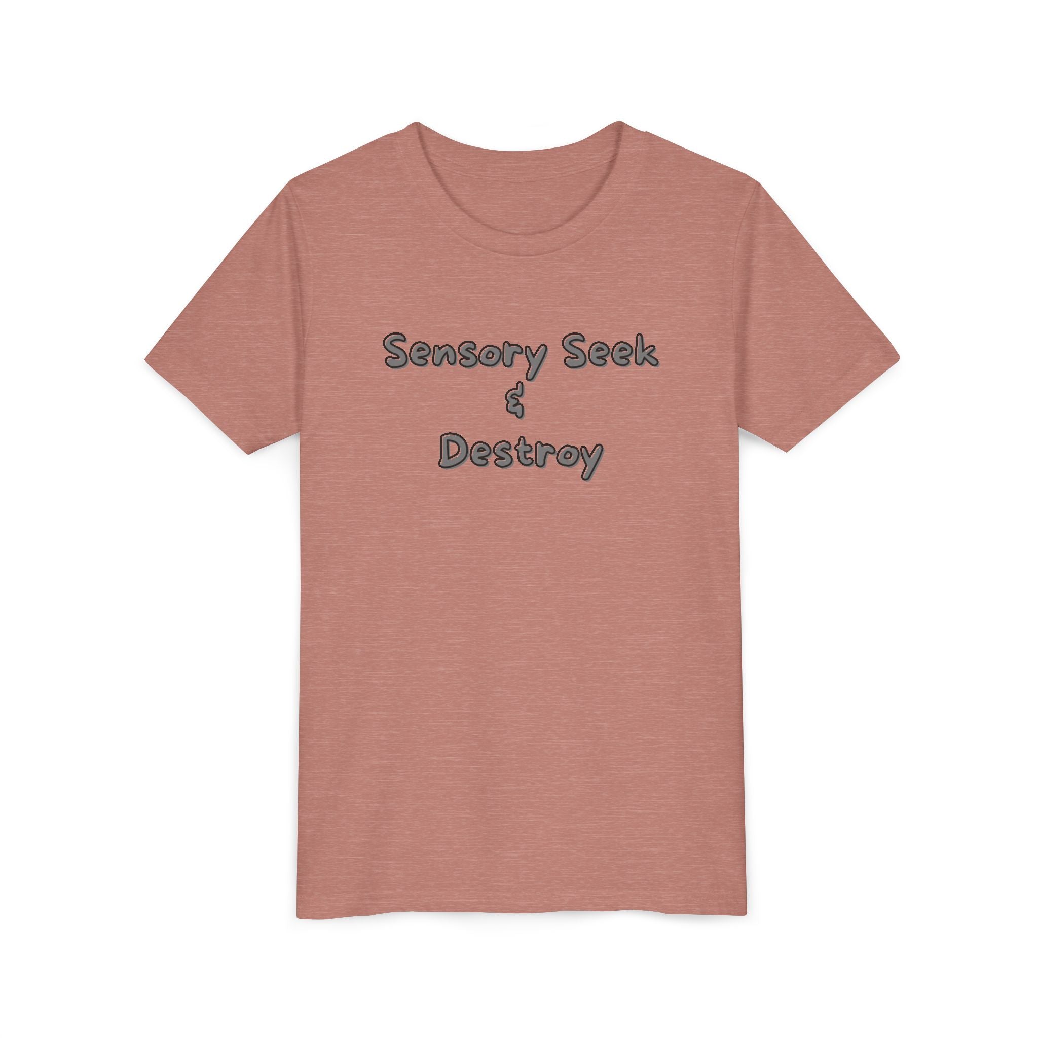 “Sensory Seek & Destroy” Youth Tee