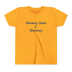 “Sensory Seek & Destroy” Youth Tee