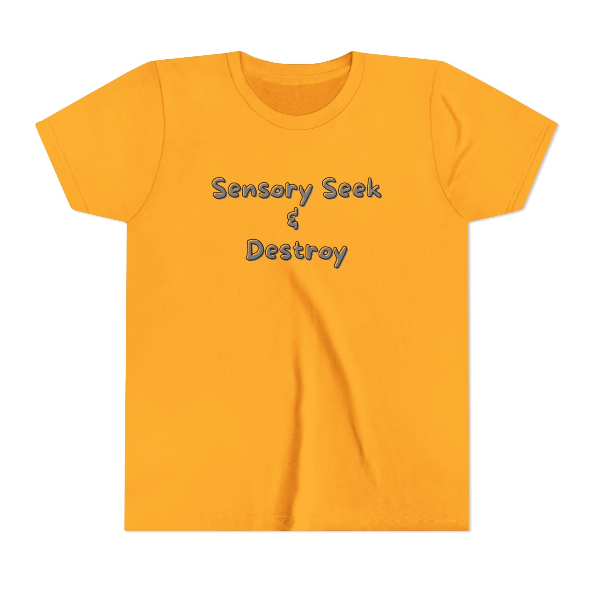 “Sensory Seek & Destroy” Youth Tee