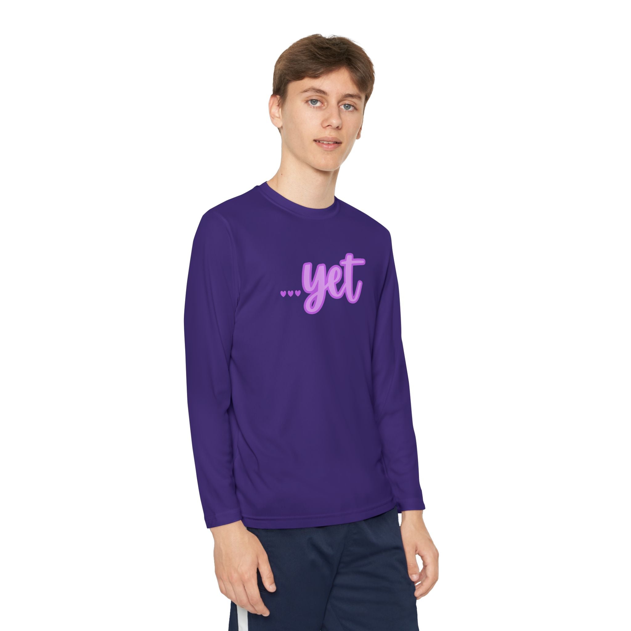 "The Power Of ...Yet (Hearts)" Youth Long Sleeve