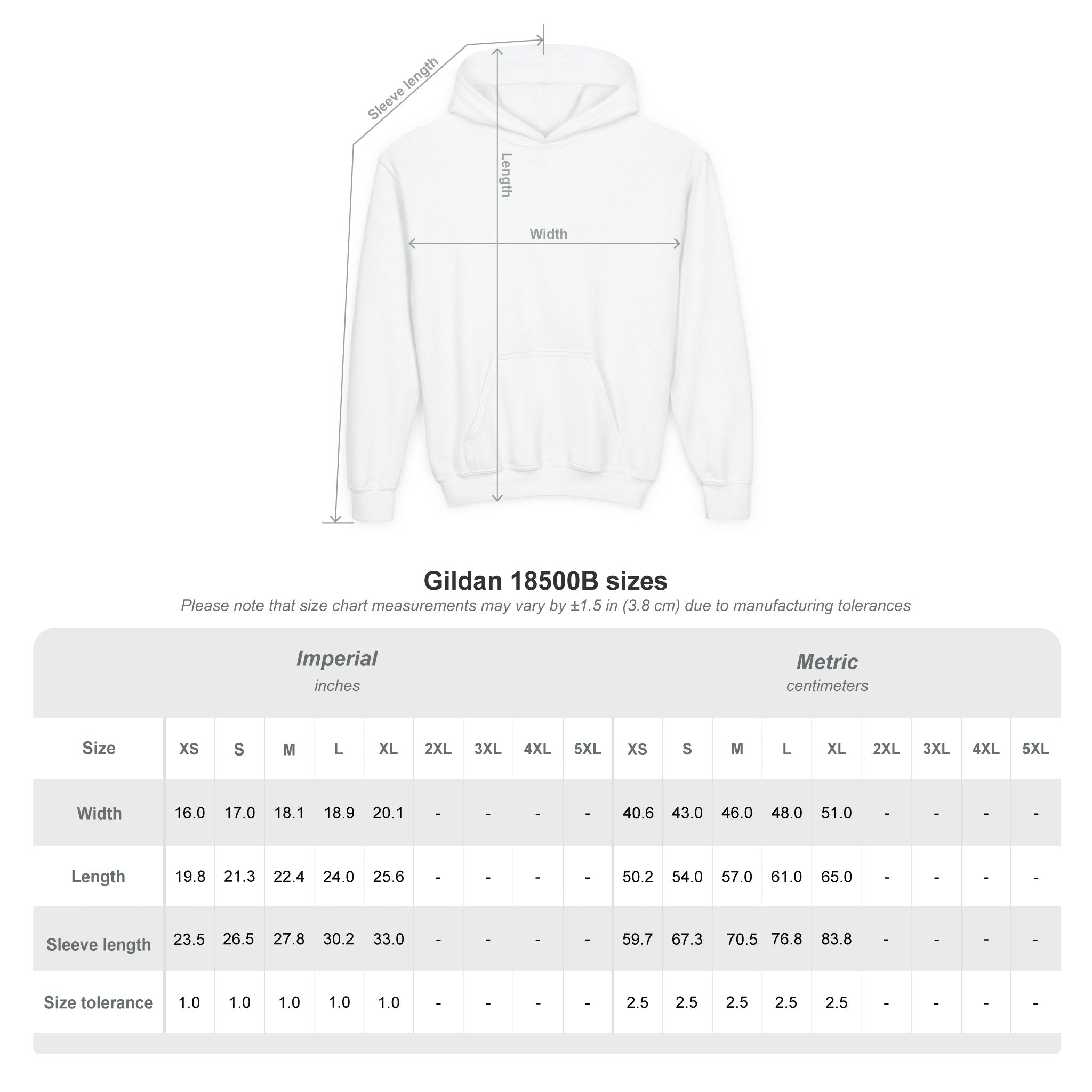 “I’m Trying My Best Honey” Youth Hoodie