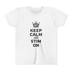 “Keep Calm & Stim On” Youth Tee
