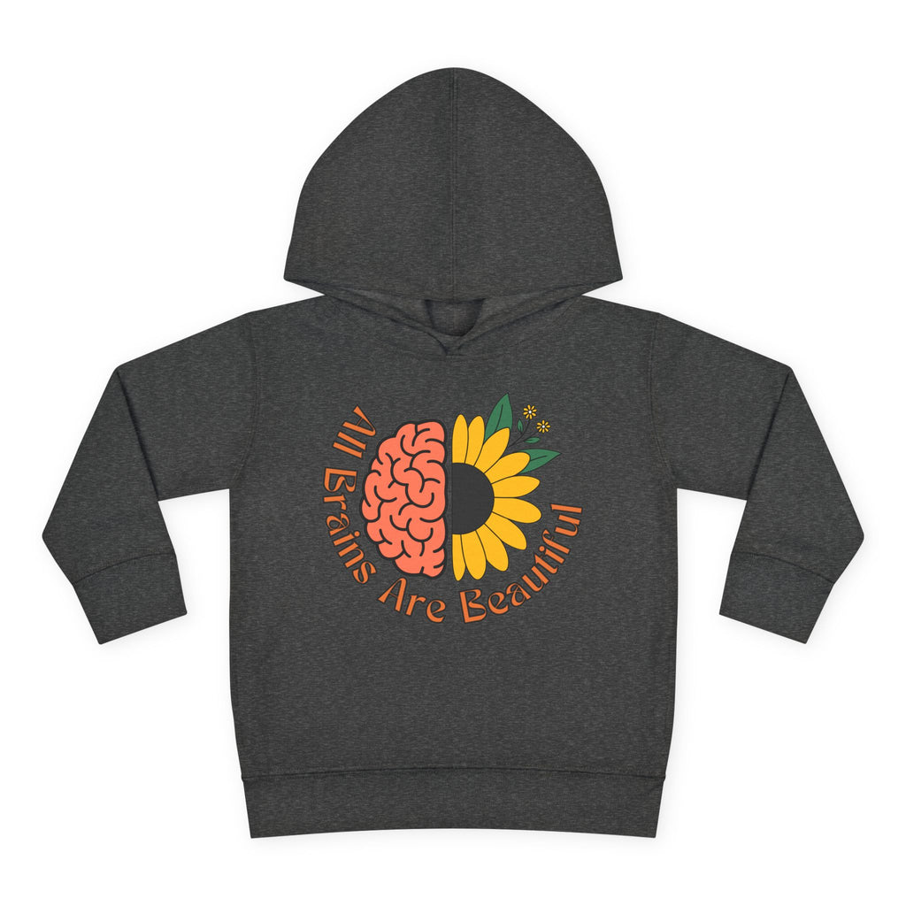 “All Brains Are Beautiful” Toddler Hoodie