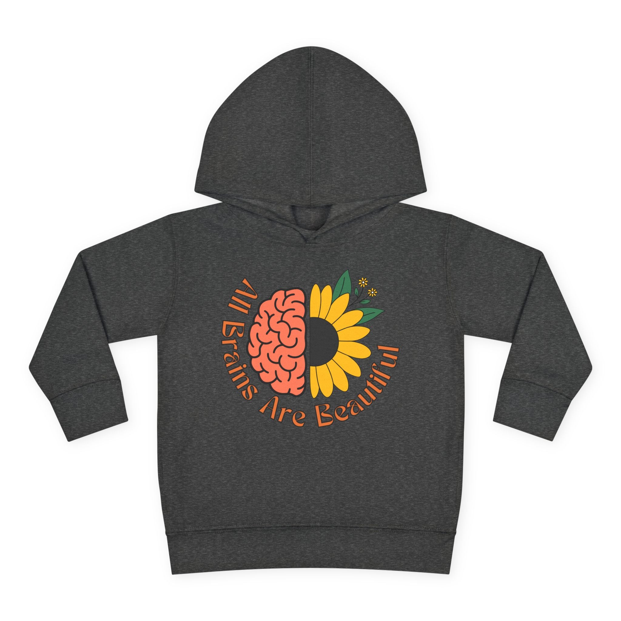 “All Brains Are Beautiful” Toddler Hoodie