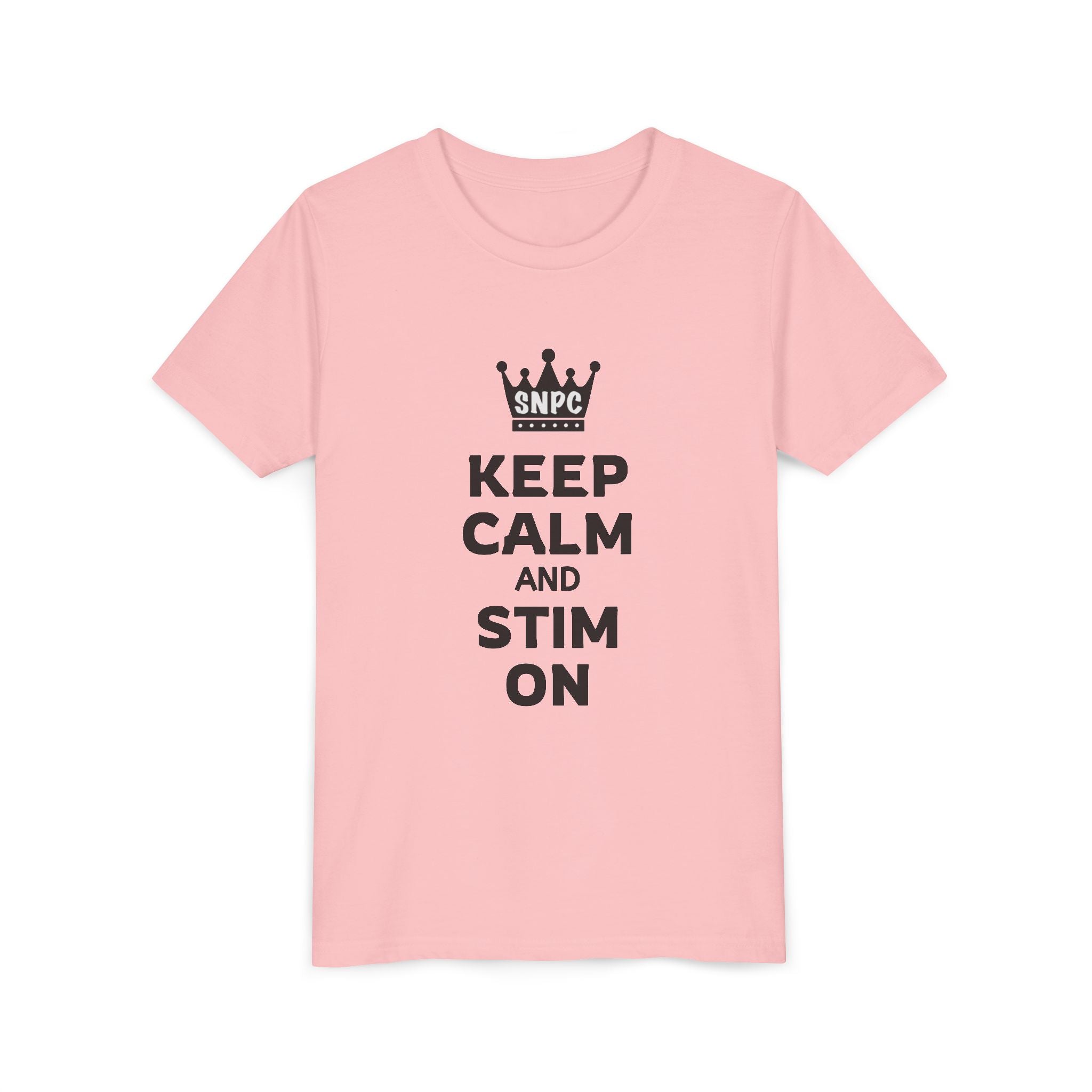 “Keep Calm & Stim On” Youth Tee