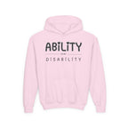“Ability Over Disability” Youth Hoodie