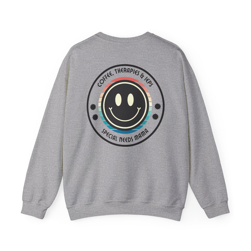 “Coffee, Therapies & IEP’s, Special Needs Mama” Women’s Sweater