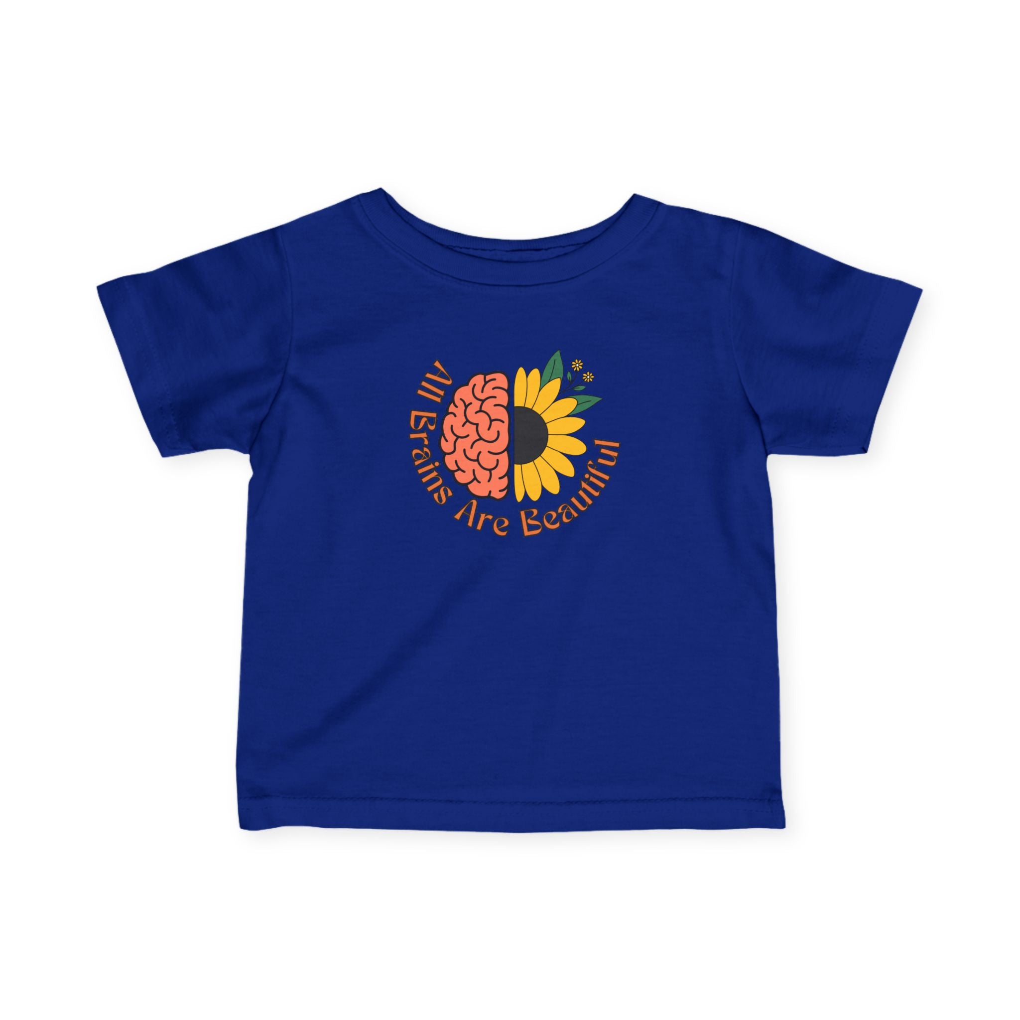 “All Brains Are Beautiful” Infant Tee