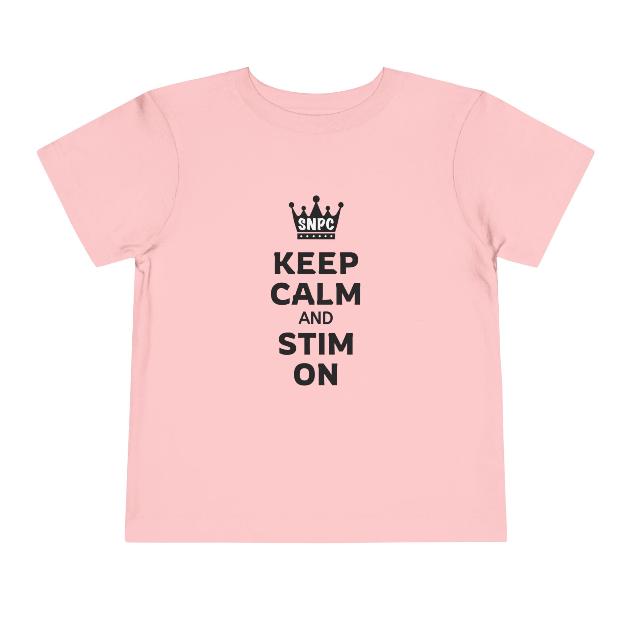 “Keep Calm & Stim On” Toddler Tee