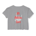 “All Abilities Rock” SNPC Women’s Crop Top