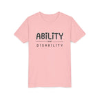 “Ability Over Disability” Youth Tee