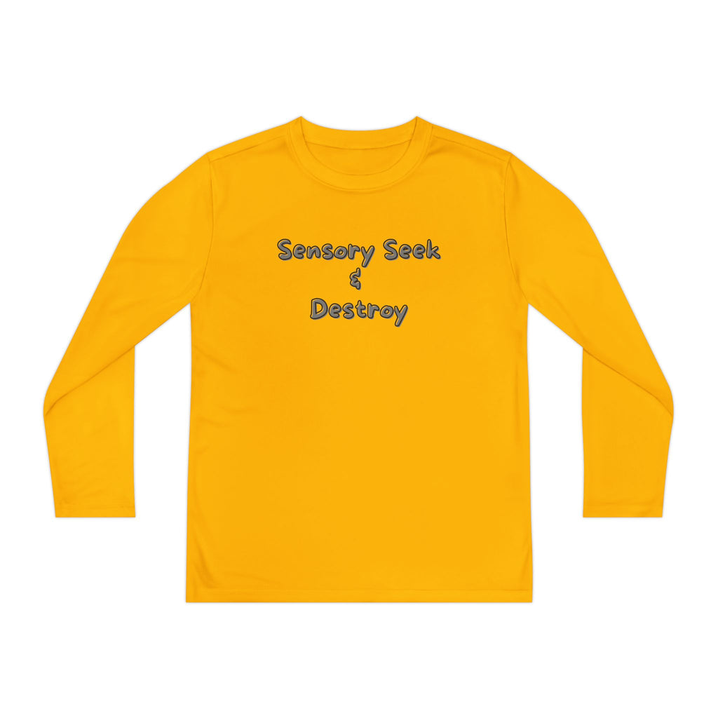 "Sensory Seek & Destroy" Youth Long Sleeve
