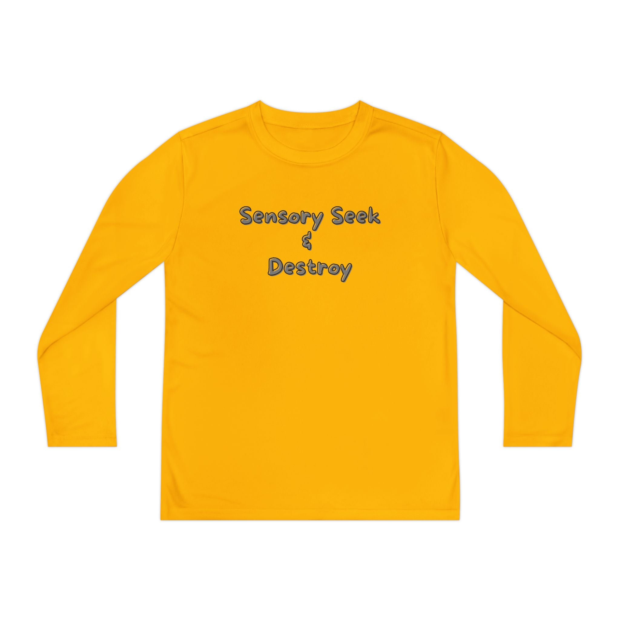 "Sensory Seek & Destroy" Youth Long Sleeve