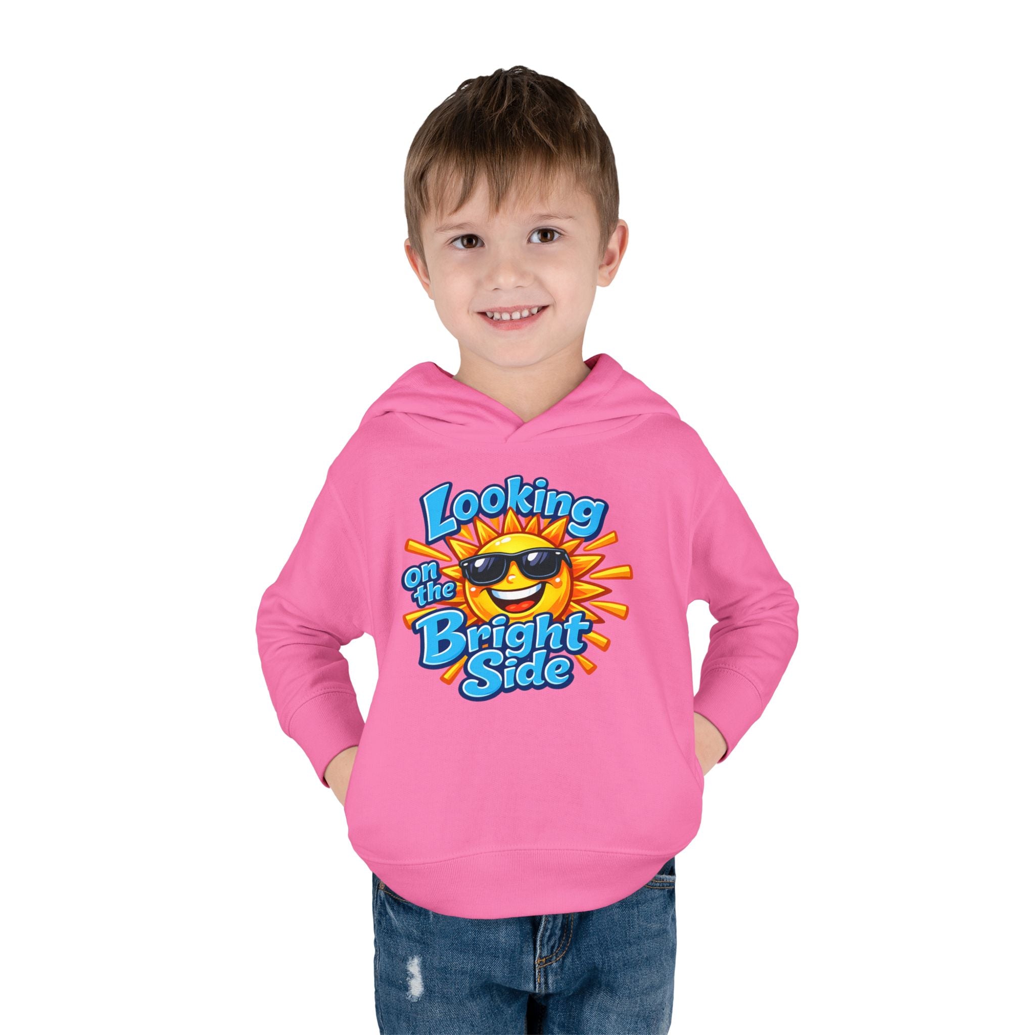 "Looking On The Bright Side" Toddler Hoodie