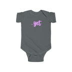 “The Power Of …Yet (Hearts)” Infant Short Sleeve Onesie