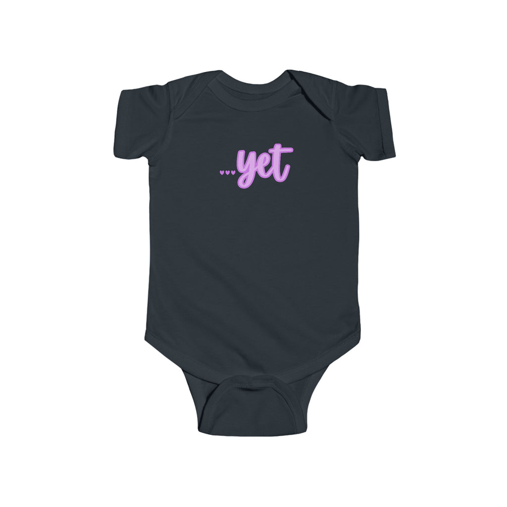“The Power Of …Yet (Hearts)” Infant Short Sleeve Onesie