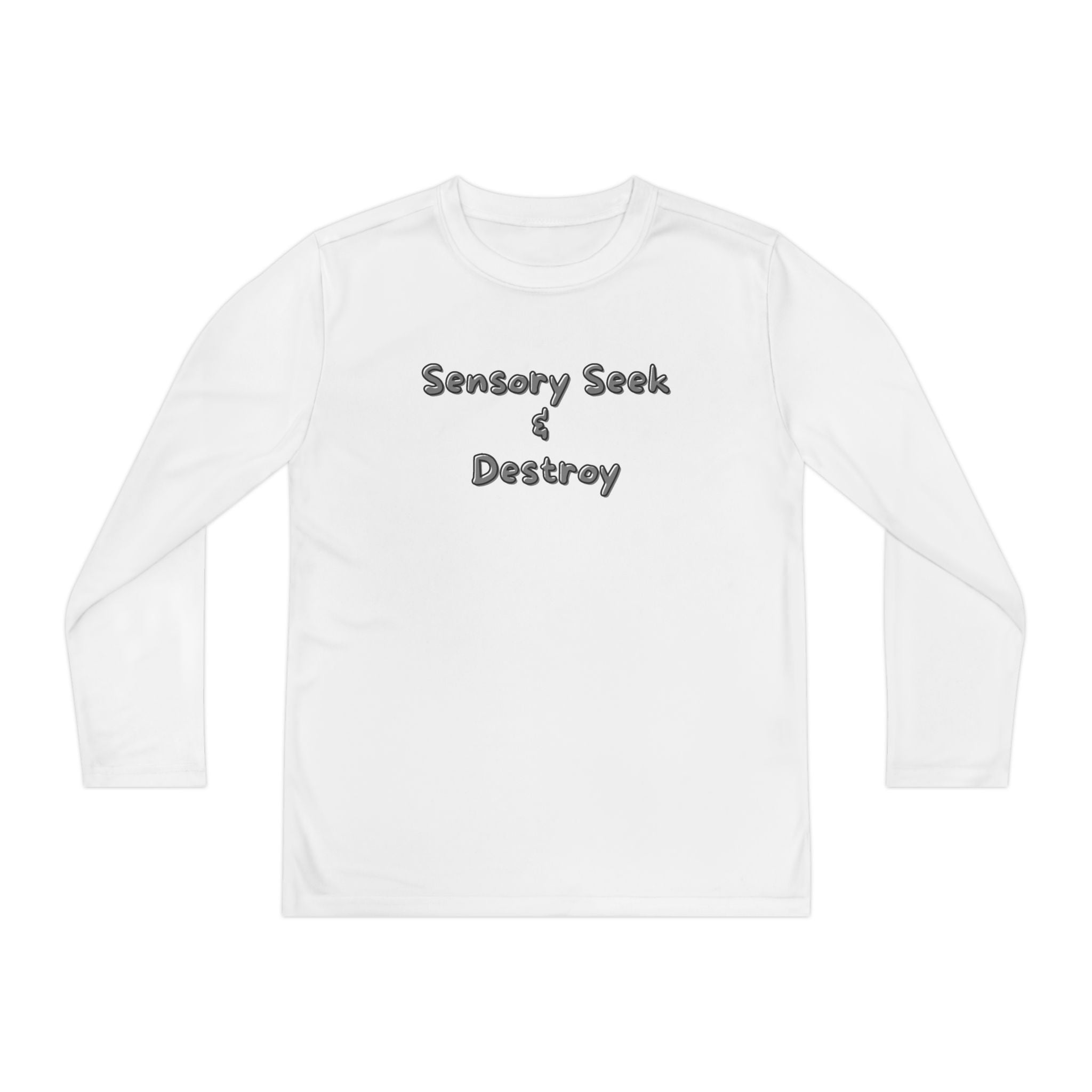 "Sensory Seek & Destroy" Youth Long Sleeve