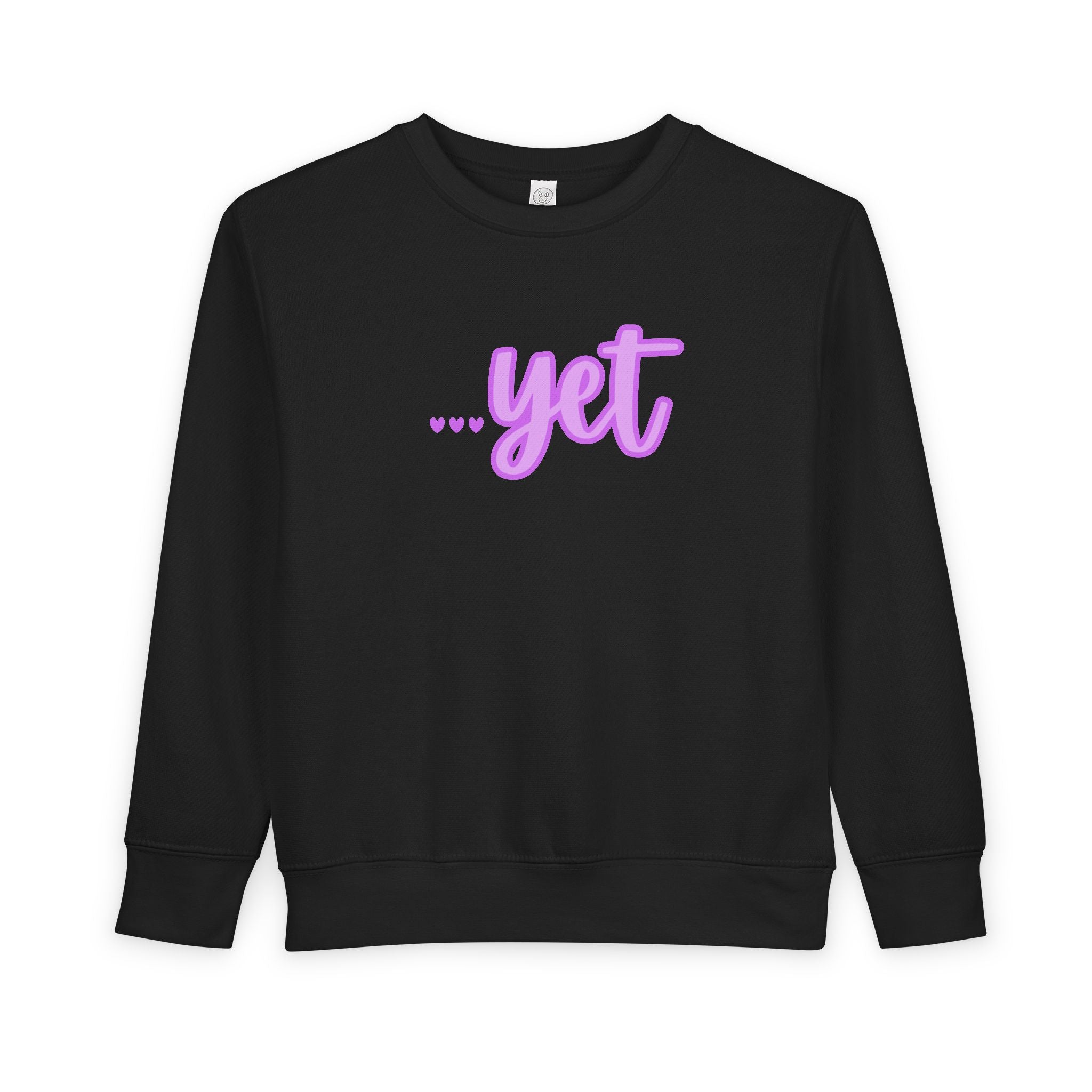 "The Power Of ...Yet (Hearts)" Toddler Sweater