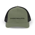 “Overstimulated.” Embroidery Hat