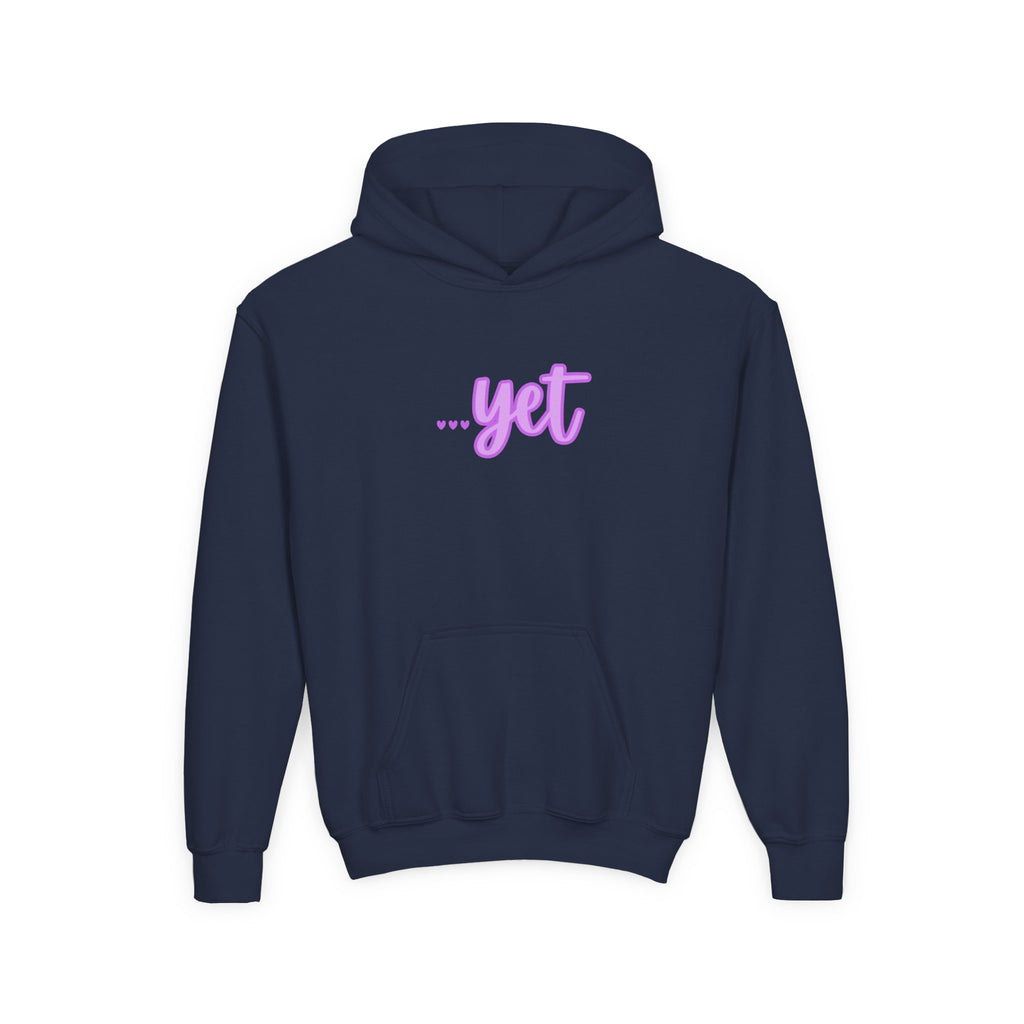 "The Power Of ...Yet (Hearts)" Youth Hoodie