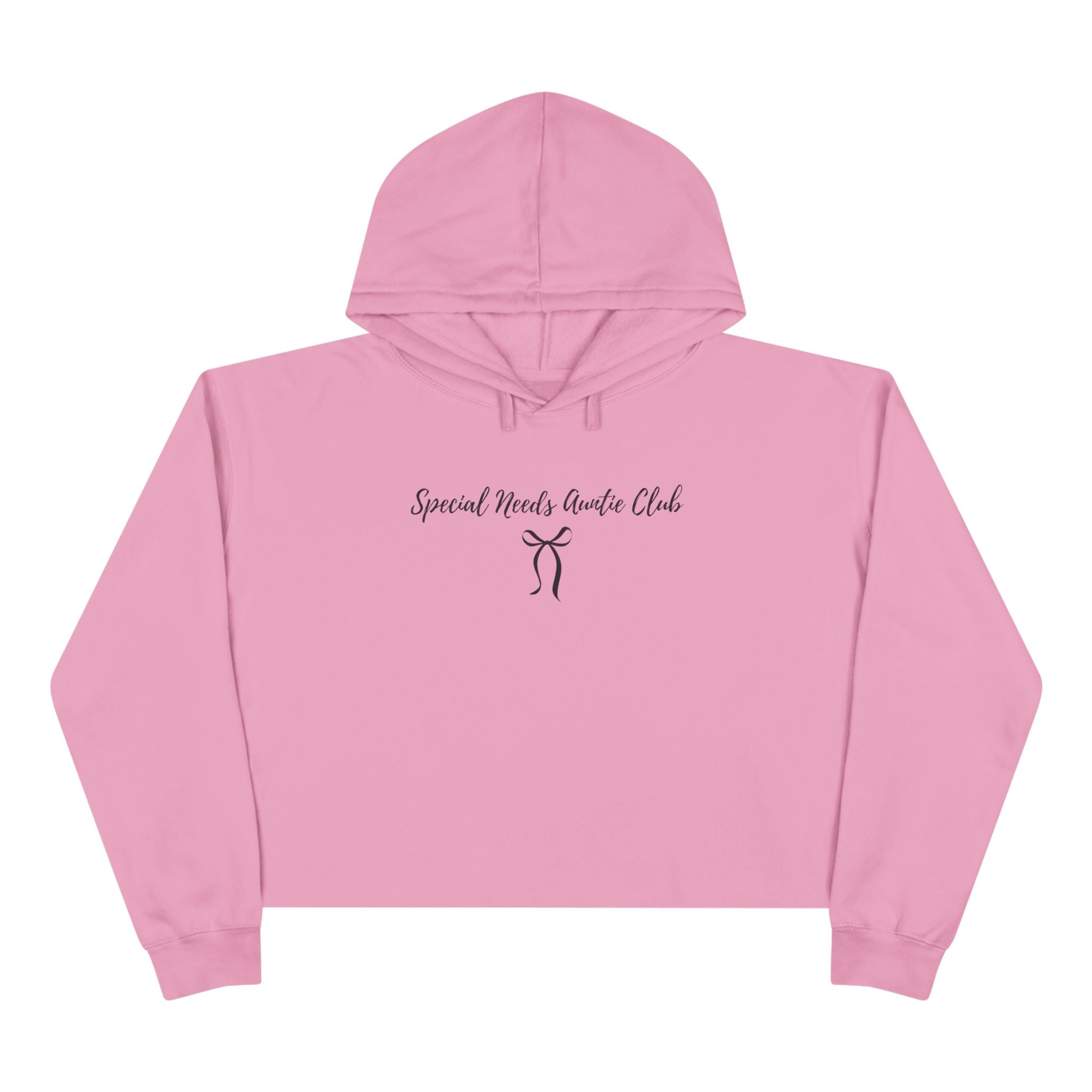 "Special Needs Auntie Club" Women’s Cropped Hoodie